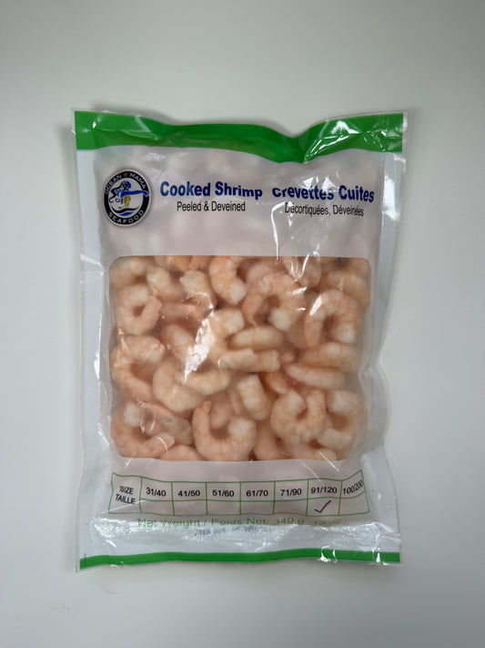 FROZEN COOKED SHRIMP (PEELED & DEVEINED)