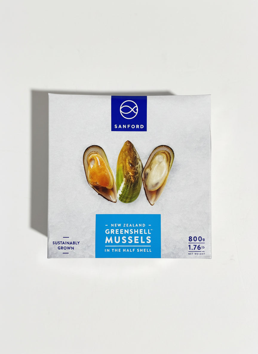 NEW ZEALAND MUSSELS (HALF SHELL)