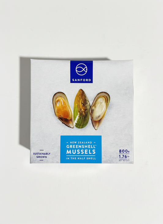 NEW ZEALAND MUSSELS (HALF SHELL)