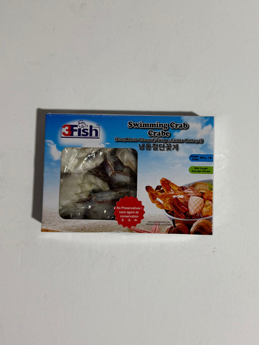 CUT SWIMMING CRAB