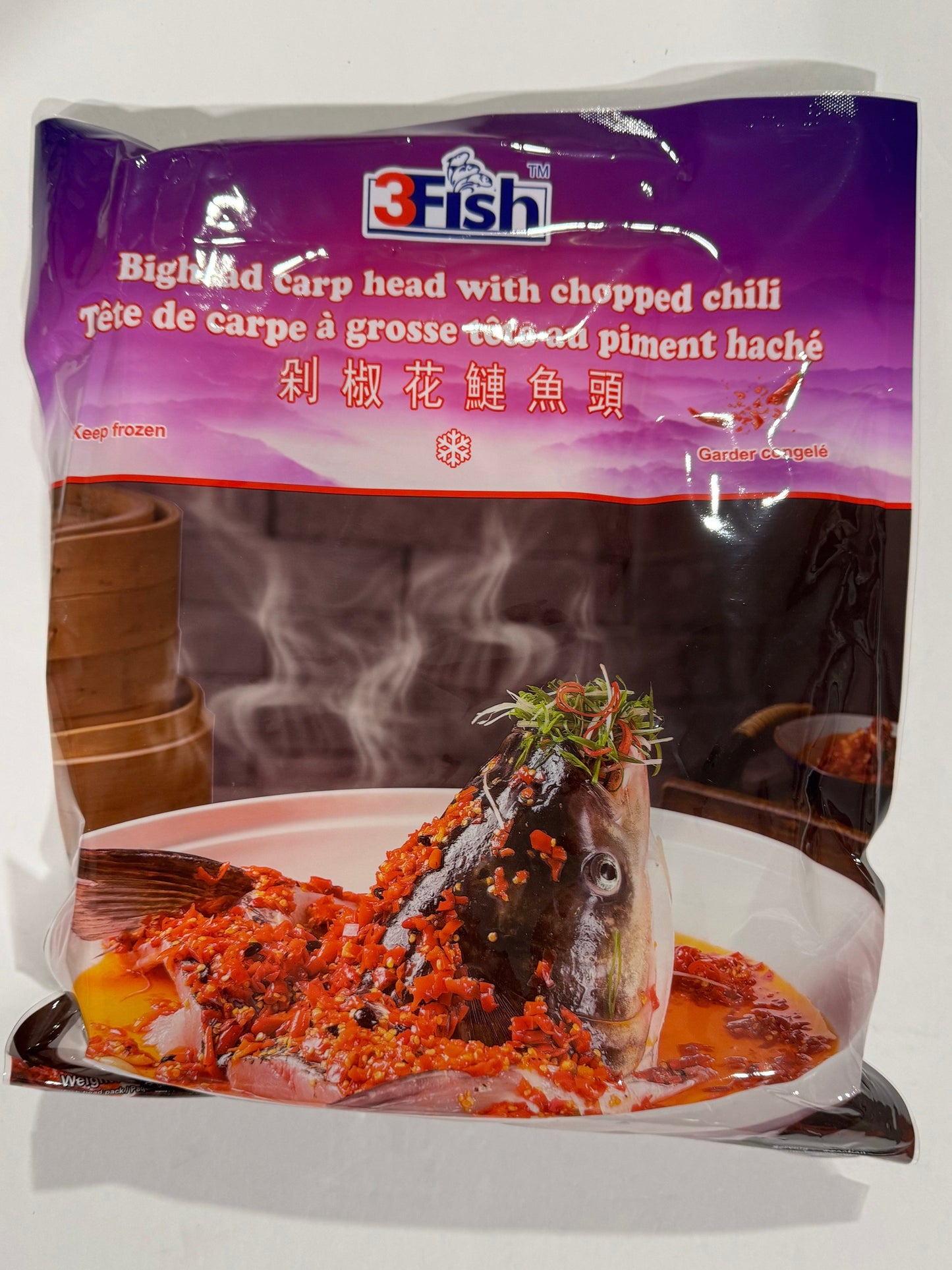 BIGHEAD CARP WITH CHOPPED CHILI